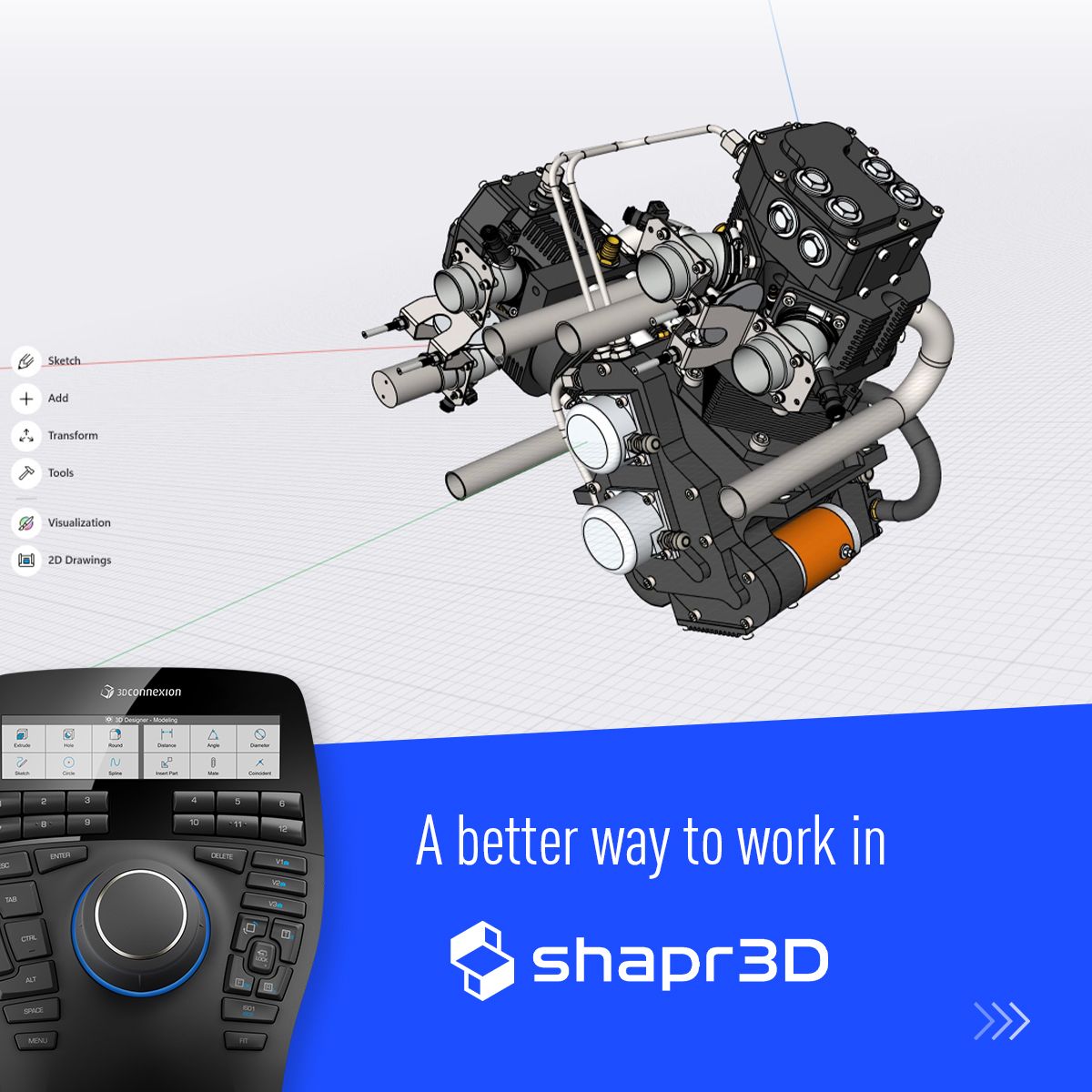 3Dconnexion tweet media