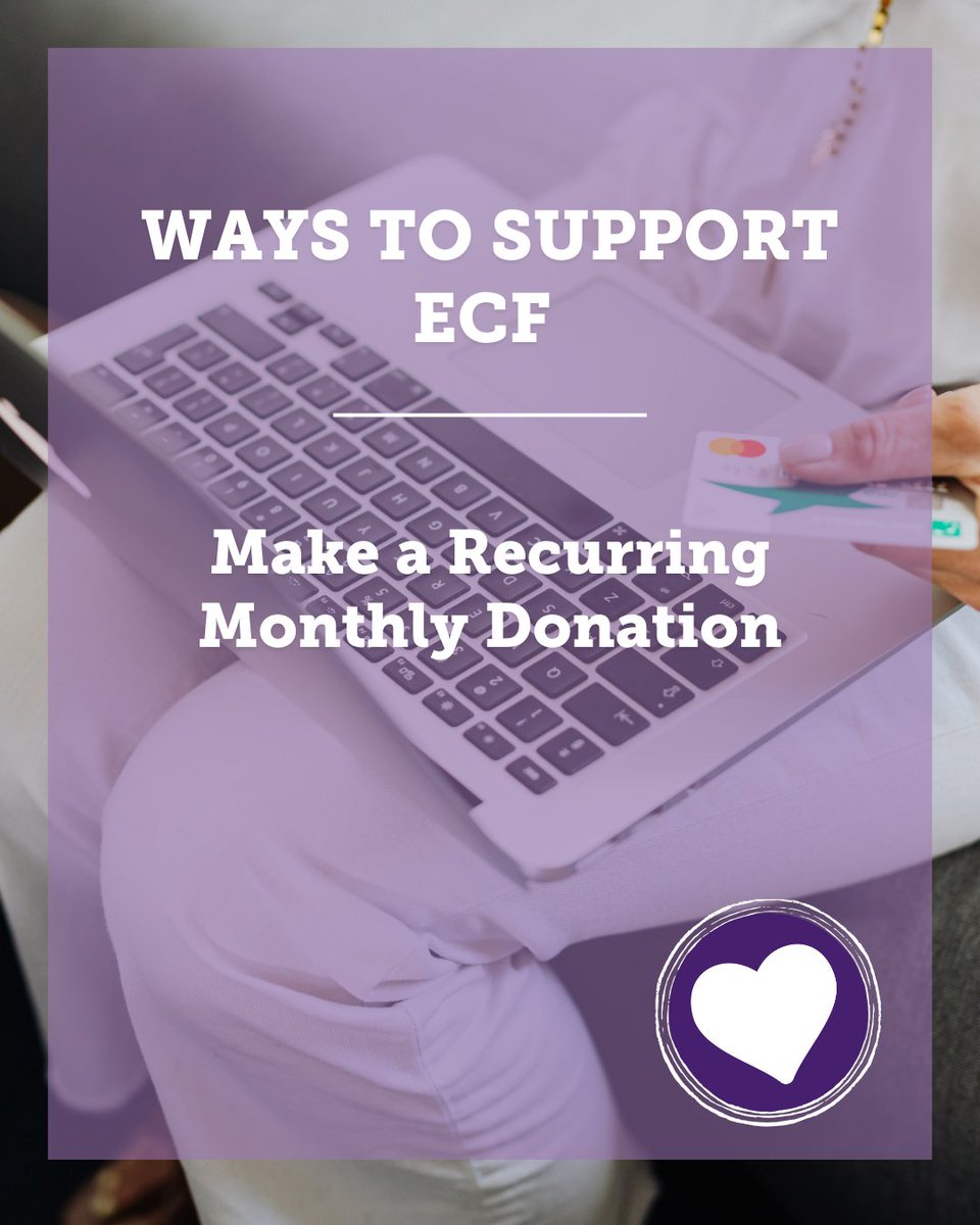 ECFimpact's tweet image. One of the easiest ways to make a big impact is by donating monthly! Consider setting up a monthly recurring donation at ECFimpact.org/donate #ECFimpact