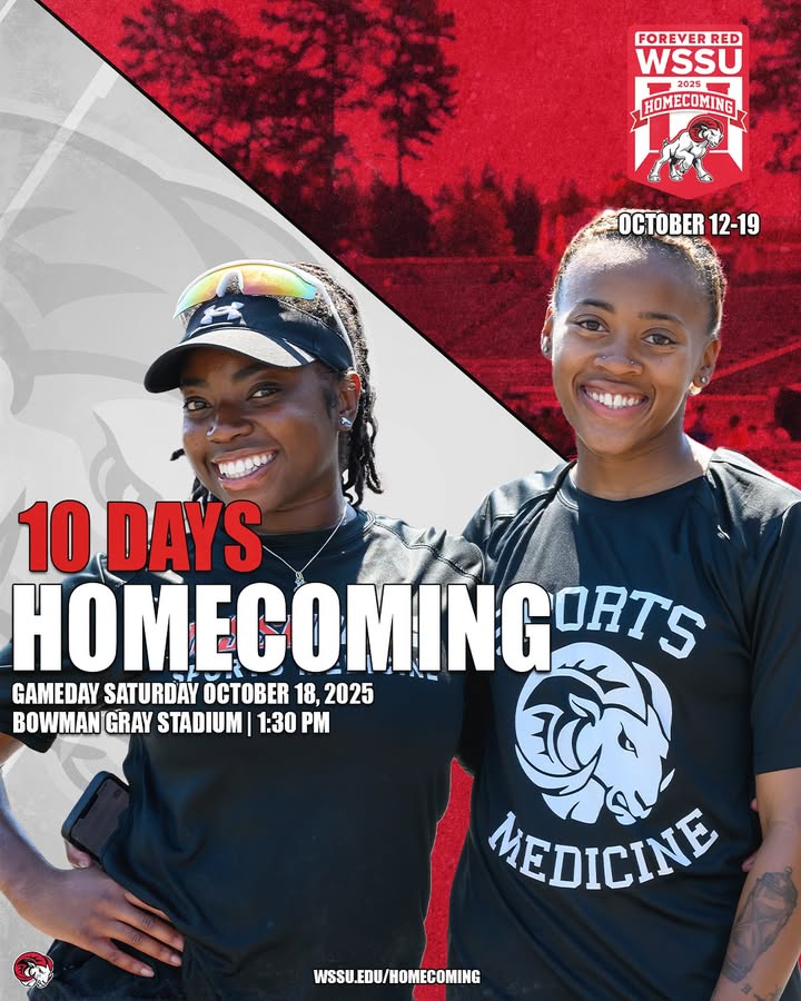 WSSURAMS's tweet image. NUMBER 10 - #WSSU Top 10 Post of 2025 - The anticipation was high for Forever Red 2025!