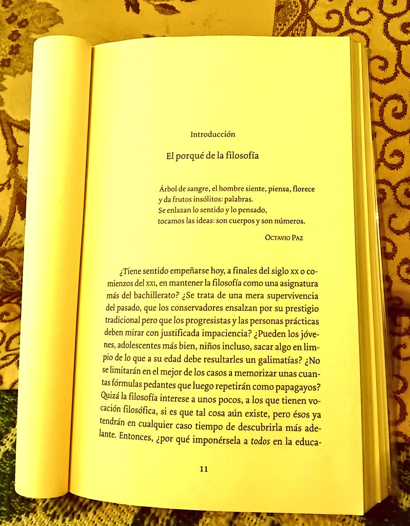 _DavidSalinas_'s tweet image. Recomiendo ampliamente este #Libro escrito por uno de mis #autores favoritos: @Savater_ ✍️

La #obra se intitula «Las preguntas de la vida». Dedicado a los que no tienen todo claro. 🩵

Trescientas nueve páginas muy digeribles, en mi opinión. 📖

#FelizLunes #LasPreguntasDeLaVida