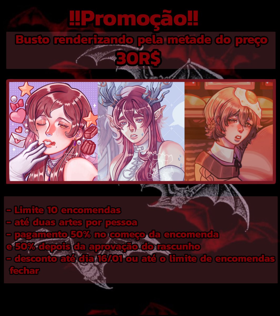 Morcego | Open commissions Vgen tweet media