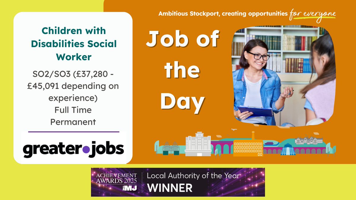 Stockport Council Jobs tweet media