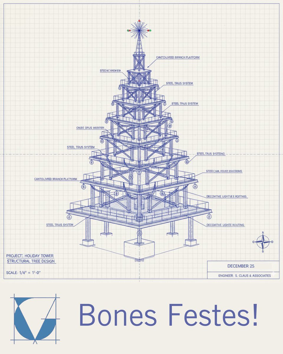 ValdesEnginyers's tweet photo. ✨ Que aquests dies estiguin plens d’escalfor, bons moments i energia renovada per continuar construint grans projectes junts!

🎁 Bones Festes! https://t.co/IWFLIObGyH