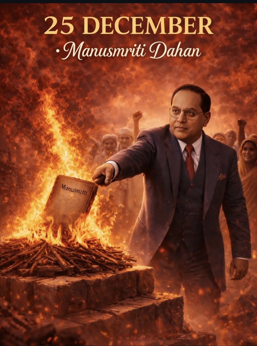 December 25 கொள்கை தலைவராக அம்பேத்கரை வைத்திருப்பவர்கள் அனைவரும் இதை செய்வார்களா?