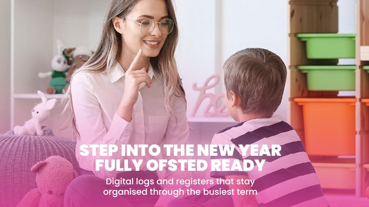 The first term of the year always arrives fast — and so does the pressure. 
But when your logs, registers and ratios stay organised (even on the messy days), the whole nursery feels more confident and secure. 

#nurseryinabox #ofstedready #earlyyearsuk #nurserymanagement
