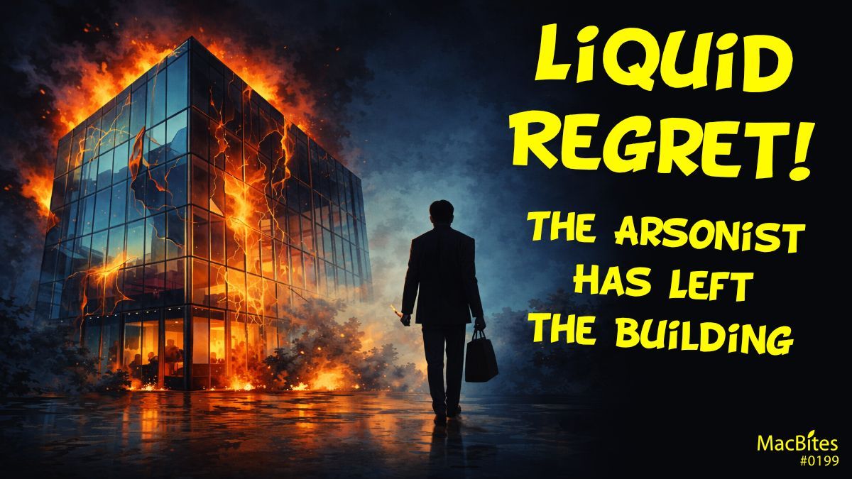 MacBites 0199 has landed… and something’s been set alight, regretted immediately, and quietly abandoned. 🔥

macbites.co.uk/macbites-episo…

#MacBites #podcast #podcasts #podcasting #applepodcast #applepodcasts #macpodcast