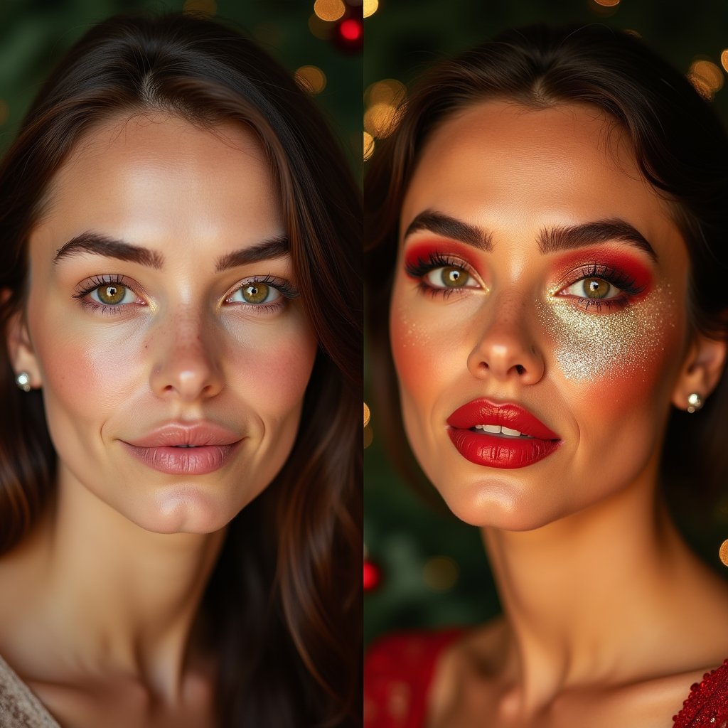 Alluringfaces's tweet image. Before → after in 30–45s: vegan holiday glam that holds under lights and long hours. We craft camera-ready makeup and hair — polished, durable, and delightfully festive. Licensed &amp;amp; insured with 20+ years; Miami studio booking now. wix.to/t9Y04eR #Miami