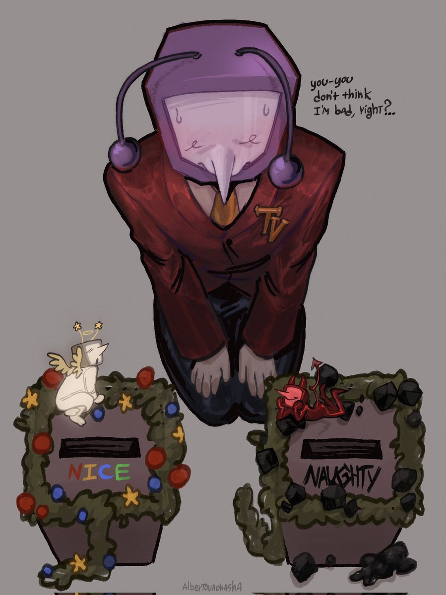 #DELTARUNE #Tenna 
its judgement day, old man