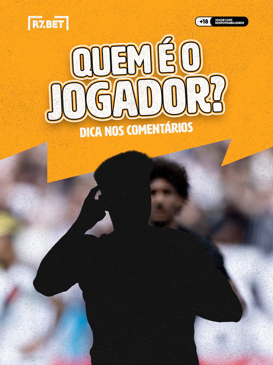 Quem é o jogador? ⚽
1. Camisa 8 do Timão
2. Nascido na Argentina
3 .Ídolo da Torcida
Já sabe quem é? Mande aqui nos comentários!👀
#R7BET #jogoresponsável🔞