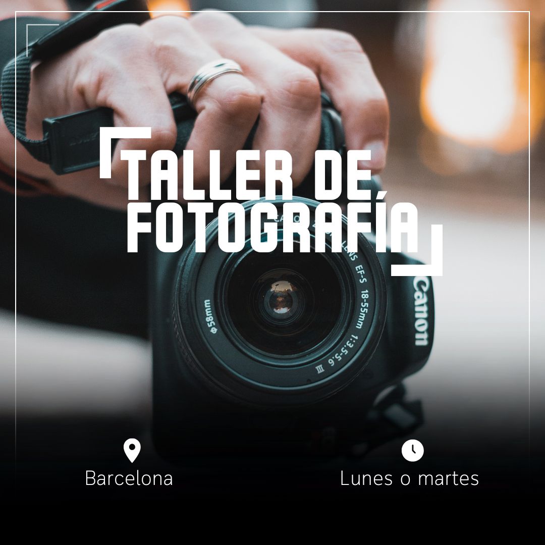 Aprende a dominar tu cámara 📷 
Clases particulares de fotografía