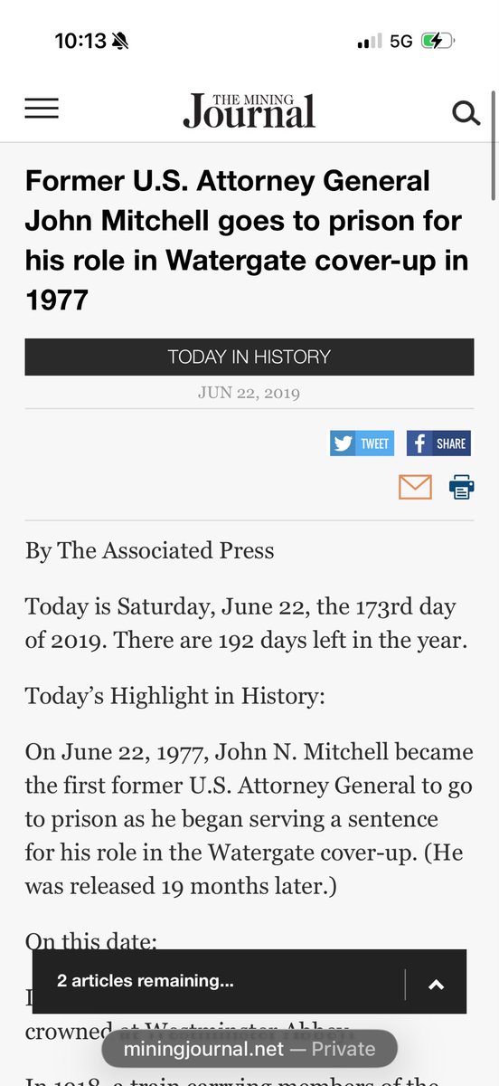 <a href="/Angry_Staffer/">Angry Staffer</a> For those of us who were around during Watergate…. That cover up pales  in comparison to what’s going on right now.

And a reminder .. United States AG’s DO GO TO PRISON for cover ups