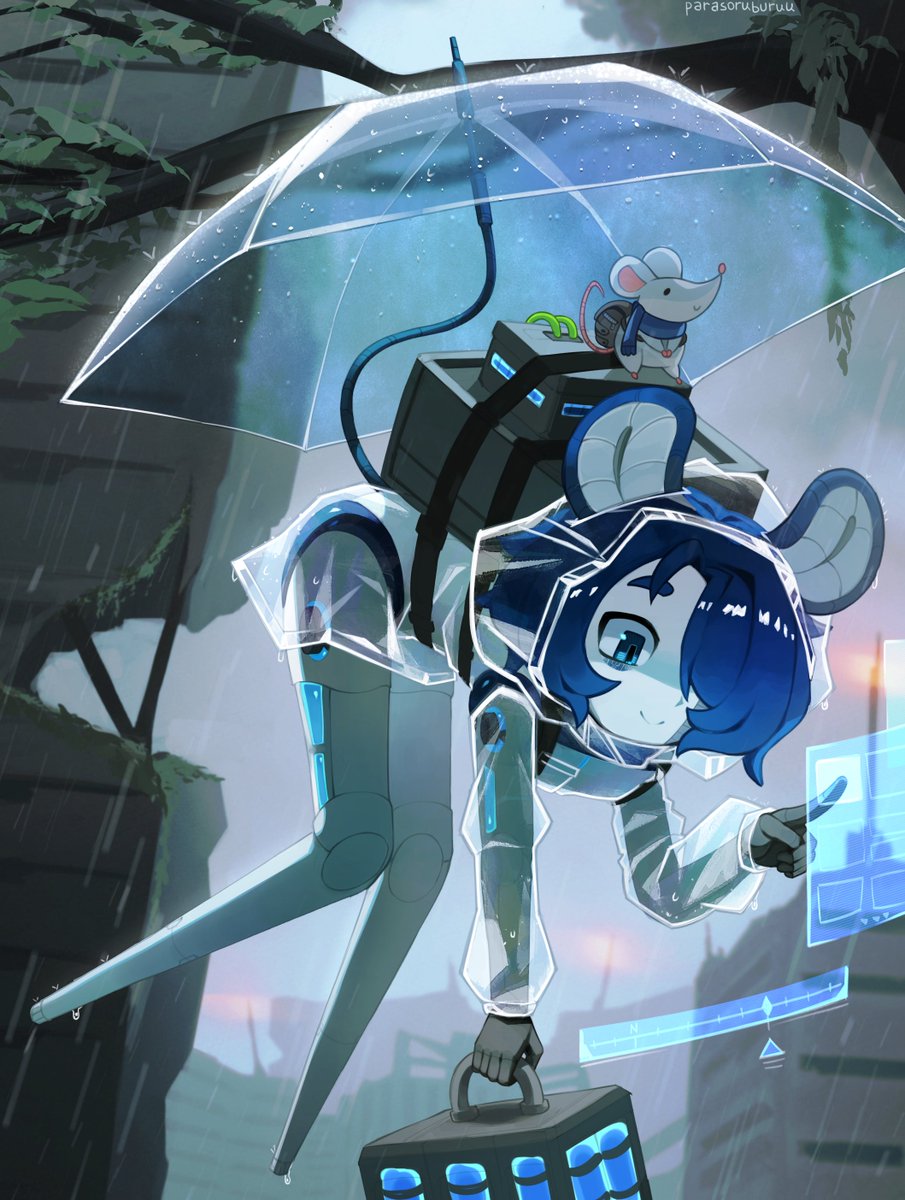 exploring..🐭☂️