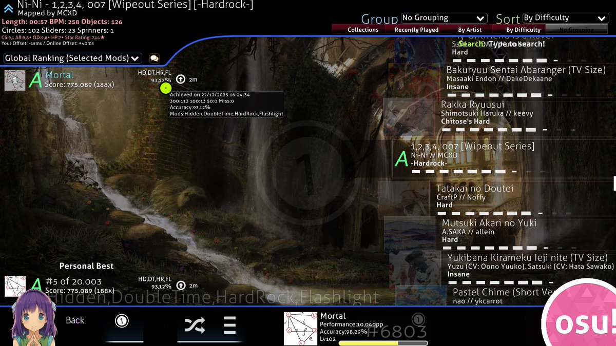 Dglerz's tweet image. I got the 1st 4mod fc on the 2nd oldest ranked map (and yeah it's cs9.1 ofc)