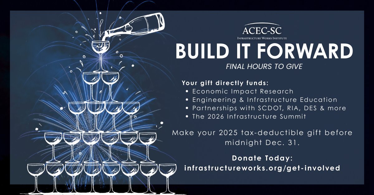 ACEC-SC Infrastructure Works Institute tweet media