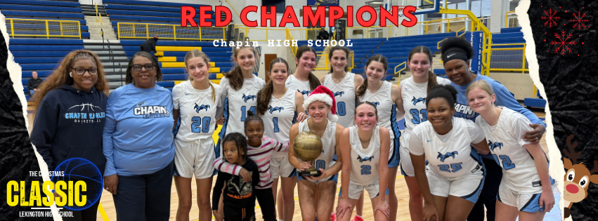 ChristmasClass5's tweet image. Congratulations to Chapin JV on winning the Red Championship game!  The Eagles defeated Dutch Fork 27 - 25.  Molly Holmes was the Player of the Game.