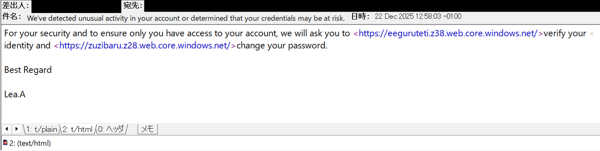 We've detected unusual activity in your account or determined that