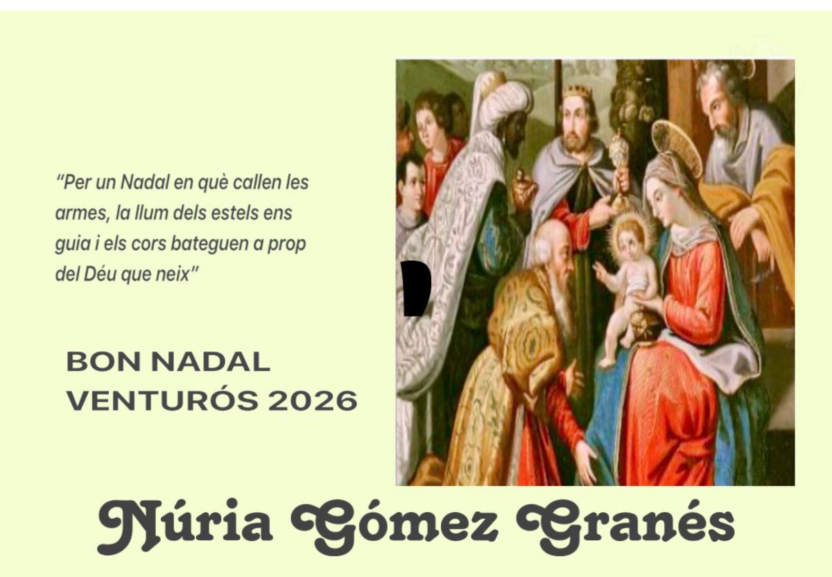 BON NADAL
VENTURÓS 2026