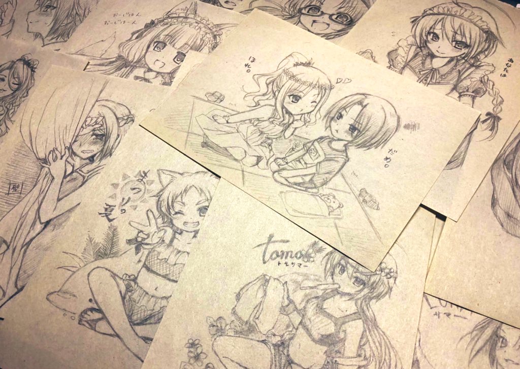 【pixivFANBOX支援者むけ告知】
まだ記事にまとめられてないですが、今週中にコミケの事前予約と前からちょこちょこ言ってたプリコネのアナログ絵セットのBOOTH出品やります!!
もう少々お待ちください!! 