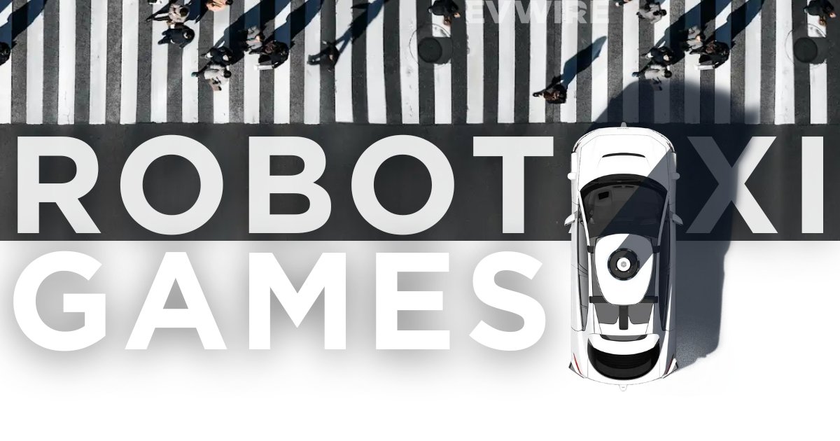 TheEVuniverse's tweet image. Welcome to The Robotaxi Games!

Just this week, a million paid robotaxi rides were done.

That's where we're at.

SO much going on here... Sensor suites and compute evolving. Robotaxi OS plays. Partnerships. 

All in my new deep dive for EVwire Insiders: evwire.com/p/robotaxi-gam…