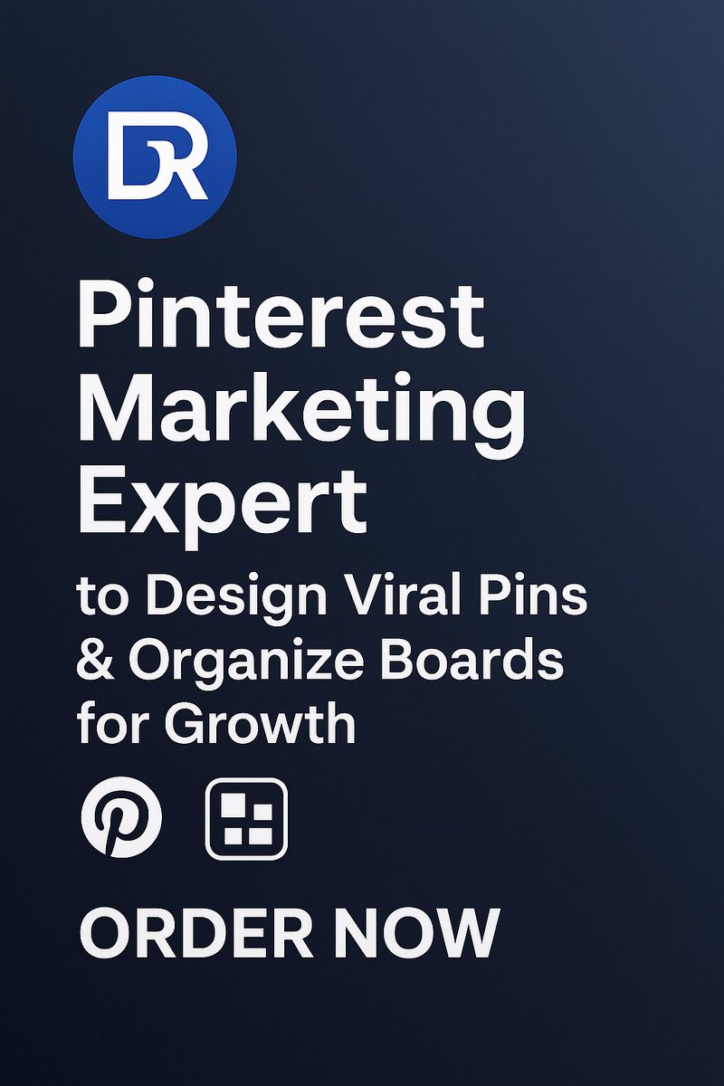 Turn Pins into traffic 🚀
Viral pin design • Smart board strategy • Real growth
Let Pinterest work for your brand.
— dihanrahian

#dihanrahian