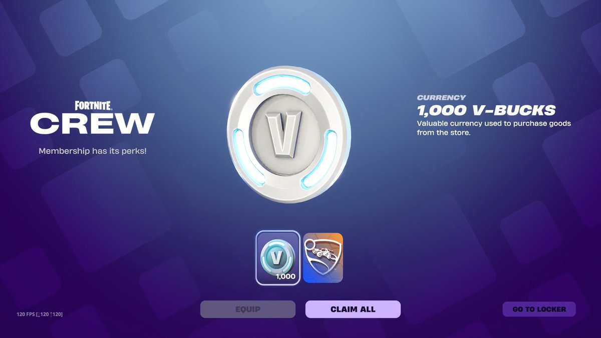 ShiinaBR's tweet image. HOW TO GET 1,000 V-BUCKS FOR $1 👀

1) Xbox currently sells "Game Pass Ultimate" for $1
2) Get it and start Fortnite on Xbox or Xbox PC App
3) You will get 1,000 V-Bucks even if you already have Crew
4) Make sure to cancel the subscription afterwards

(Noticed by @BackersGamesF)