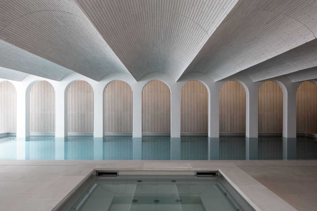 We were proud to have supplied Portland Stone for this project: the restoration and transformation of a Grade II listed country Manor House.  One of the highlights was the impressive subterranean extension, featuring an 18-metre swimming pool, spa, &amp; entertainment space.