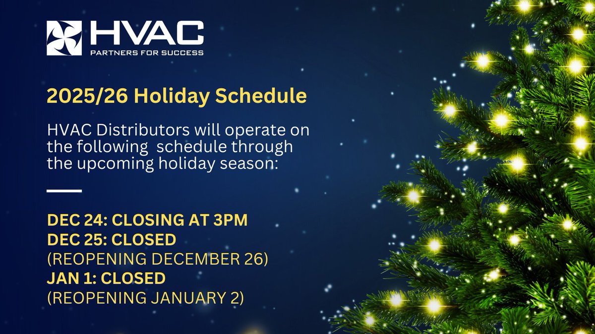 HVAC Distributors tweet media
