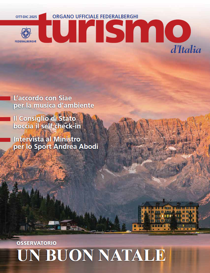 Sul sito federalberghi.it è disponibile l’edizione digitale dell’ultimo numero di Turismo d'Italia. 
federalberghi.it/turismoditalia…