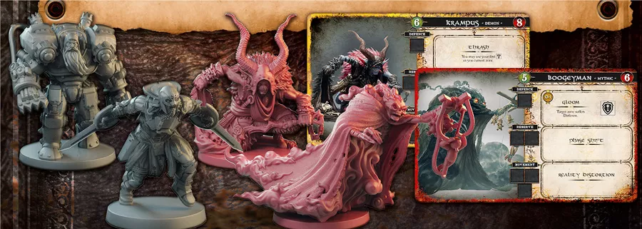 Rumiant quins jocs podríem jugar aquests dies per fer lluir aquest esperit nadalenc, i se m'acut el Village attacks amb el Krampus i el Boogeyman (o home del sac).