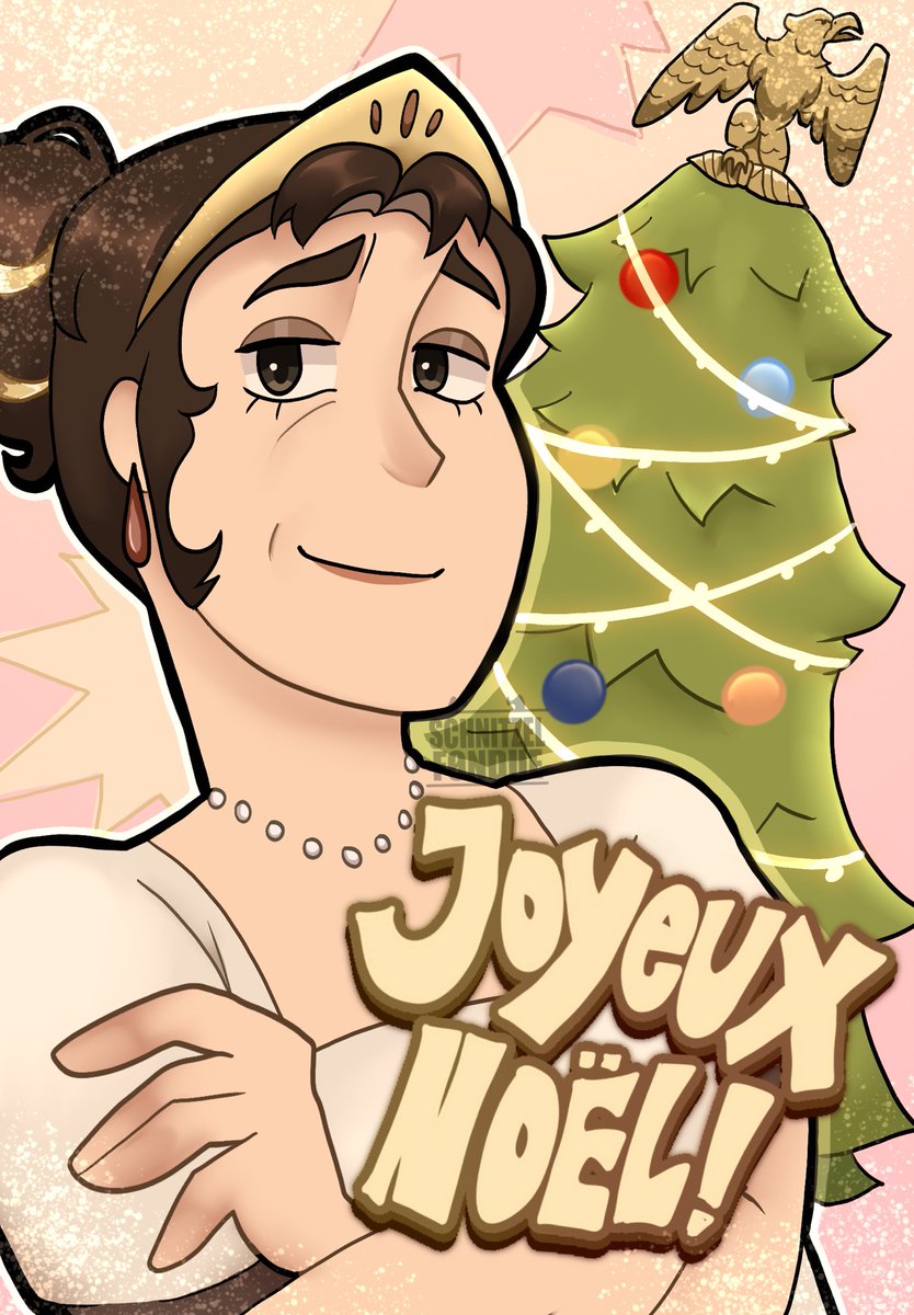 Christmas Cards Day 6 — Joséphine de Beauharnais #napotwt