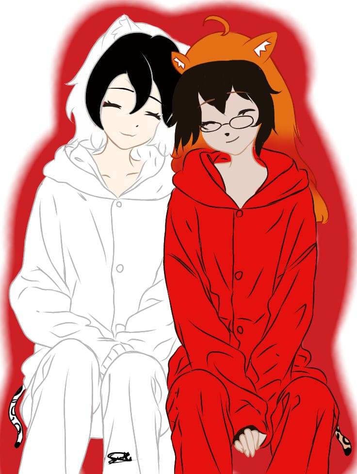 Eu e minha irmãzinha