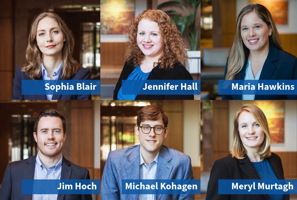 wyrickrobbins's tweet photo. Wyrick Robbins is pleased to announce six new partners, Sophia Blair, Jennifer Hall, Maria Hawkins, Jim Hoch, Michael Kohagen, and Meryl Murtagh effective January 1, 2026. Please join us in congratulating this group on their achievement. https://t.co/McE5MkEOgt https://t.co/dIPkXoN2gV