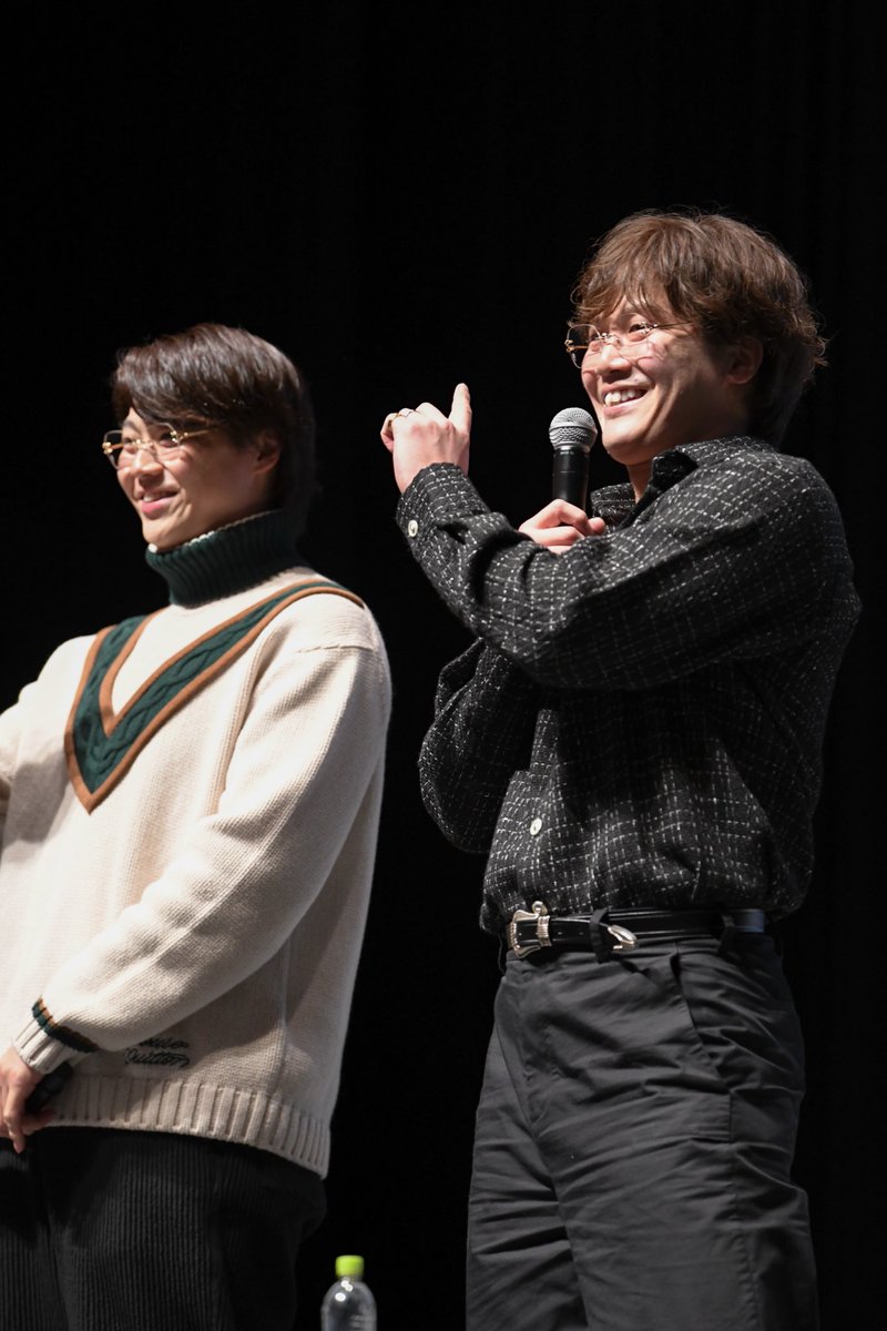 coco526_fs's tweet photo. おしゃれ㌠

おそろめがね💯💮

🪄1222 さちとら special talkshow

#山﨑福也
#伏見寅威 https://t.co/b8F0cWvTam