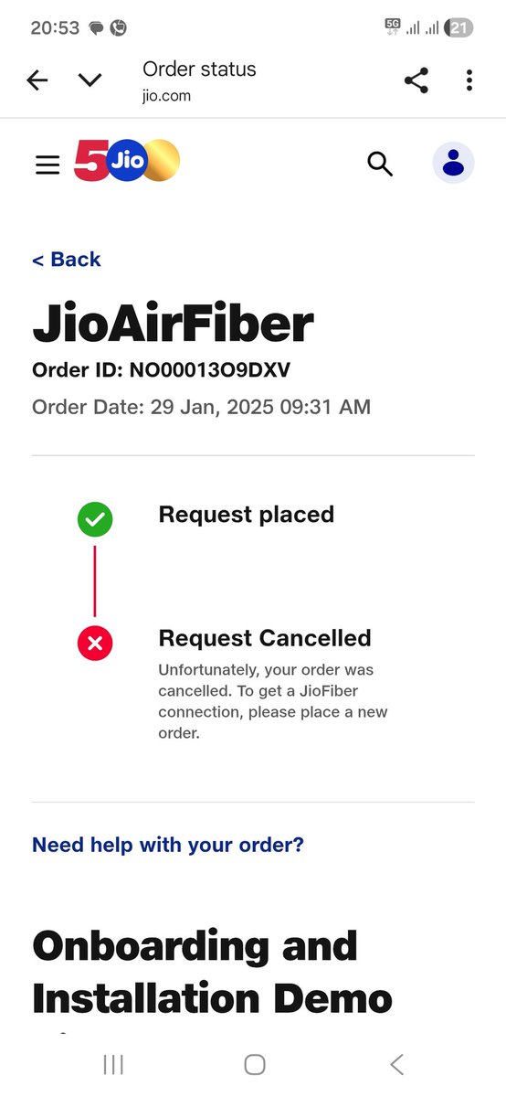 Devraj_Deepak1's tweet photo. @reliancejio @JioCare 
I am not getting my refund amount yet. Its the service providing by @reliancejio . Its almost 1 year , Don't know they will return my amount or not, its crazy man😢 https://t.co/8Y4M7EJU2J
