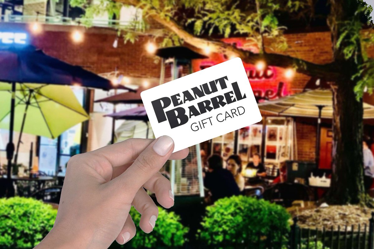 Still need a gift? 🎁
Peanut Barrel gift cards are a guaranteed win for the food lovers on your list.
Order online for instant email delivery or grab one in person when you stop by.
Easy, delicious, and stress-free. order.toasttab.com/egiftcards/pea…