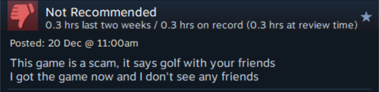 Golf With Your Friends