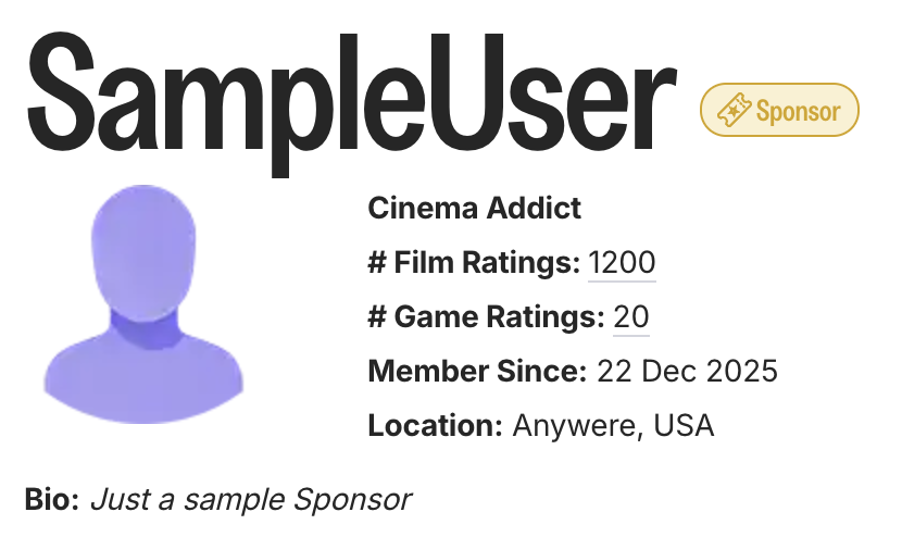 criticker's tweet image. New Updates for 22 Dec 2025, including Sponsor Badges:

criticker.com/news/updates-a…

#sponsors #badges #criticker #updates #bugfixes