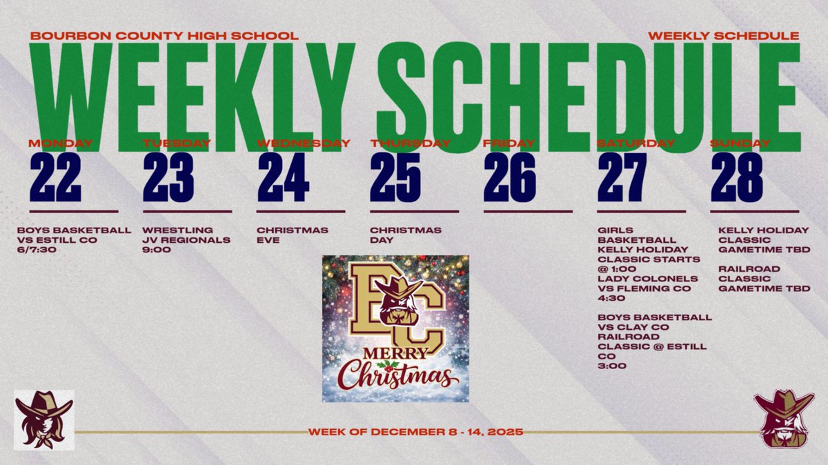 Bourbon County Athletics tweet media