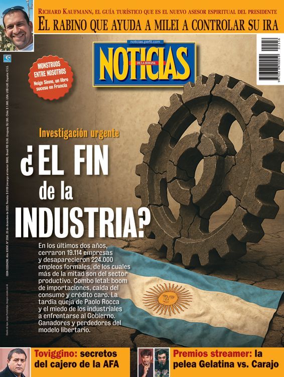 El proceso de destrucción de la industria, de las pymes y del empleo argentino tienen una alta letalidad.
El gobierno tiene que reaccionar.

noticias.perfil.com/noticias/tapas…

ambito.com/economia/las-p…