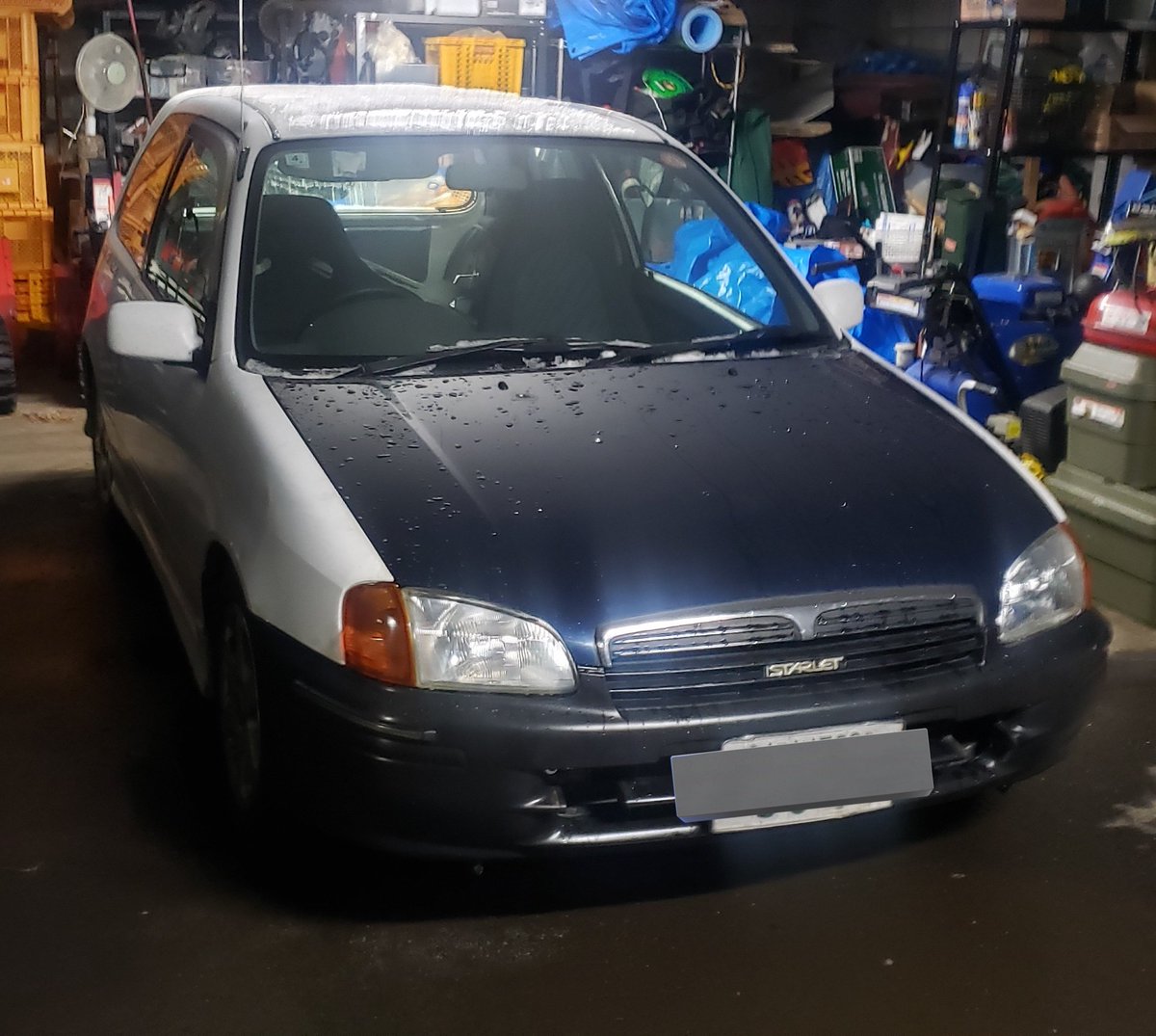 (*´д`*)ﾊｧﾊｧスターレット帰ってきた