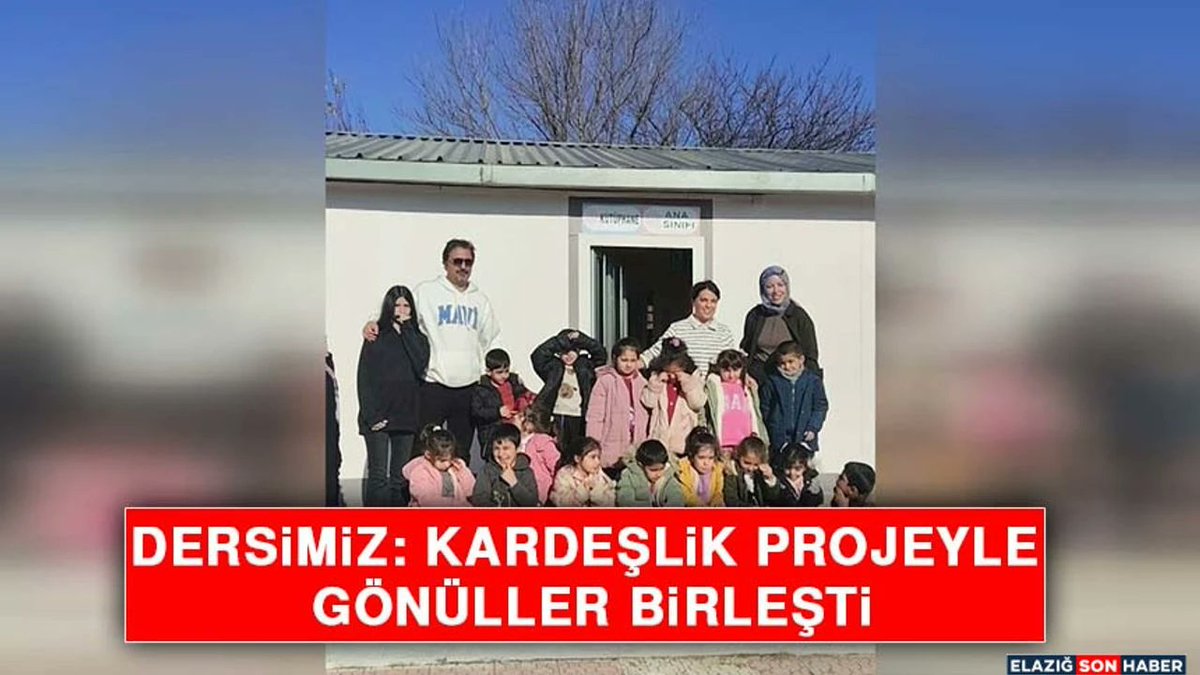 elazigsonhaber's tweet photo. Dersimiz: Kardeşlik Projeyle Gönüller Birleşti

https://t.co/rwQXNBLb3i https://t.co/BKNXu1HA3R