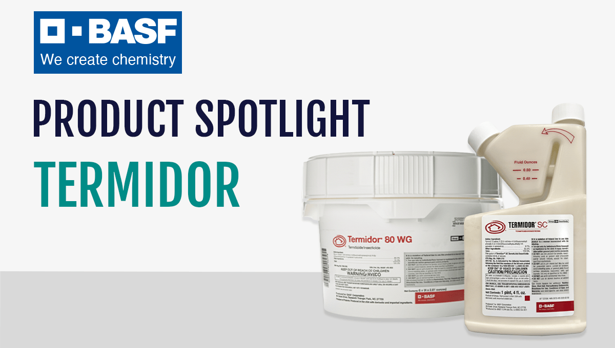 There’s a reason Termidor® by BASF is the gold standard for PMPs. Its genuine "Transfer Effect" ensures total colony elimination, keeping your crews on new revenue-generating jobs—not returning to old ones for free.

Get your inventory truck-ready: bit.ly/3Ld3xvv