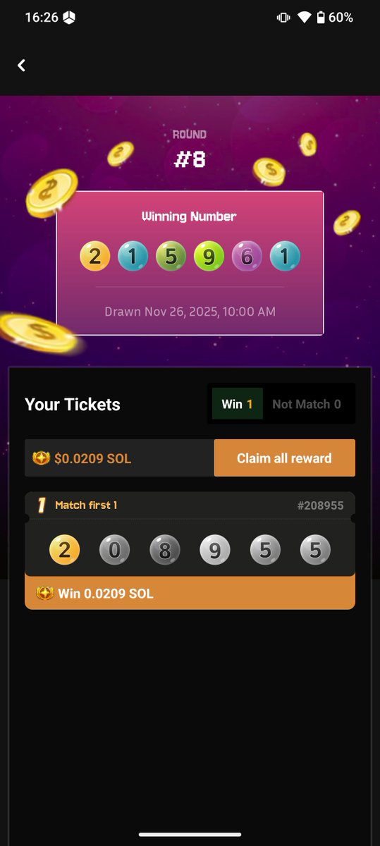 If you want a free lottery ticket, read on!

<a href="/raffledotsol/">Sol Raffle</a> on Solana Seeker has a nice Christmas gift: follow them, like+retweet a post and it's yours.

Few people are playing and I already won twice!

Happy if you join with my ref link: solraffle.xyz/?ref=luca