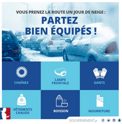 Début des vacances d'hiver : vous venez au #ski ? Excellente idée ! N'oubliez pas vos équipements spéciaux pour monter en station.

+ d'infos : haute-savoie.gouv.fr/Actions-de-l-E…