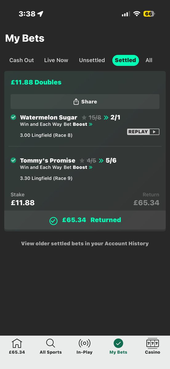 Thanks for the heads up <a href="/myracingadvice/">myracingadvice</a>  &amp; <a href="/LeicesterNAP/">LNAP</a>  nice little double landed before xmas