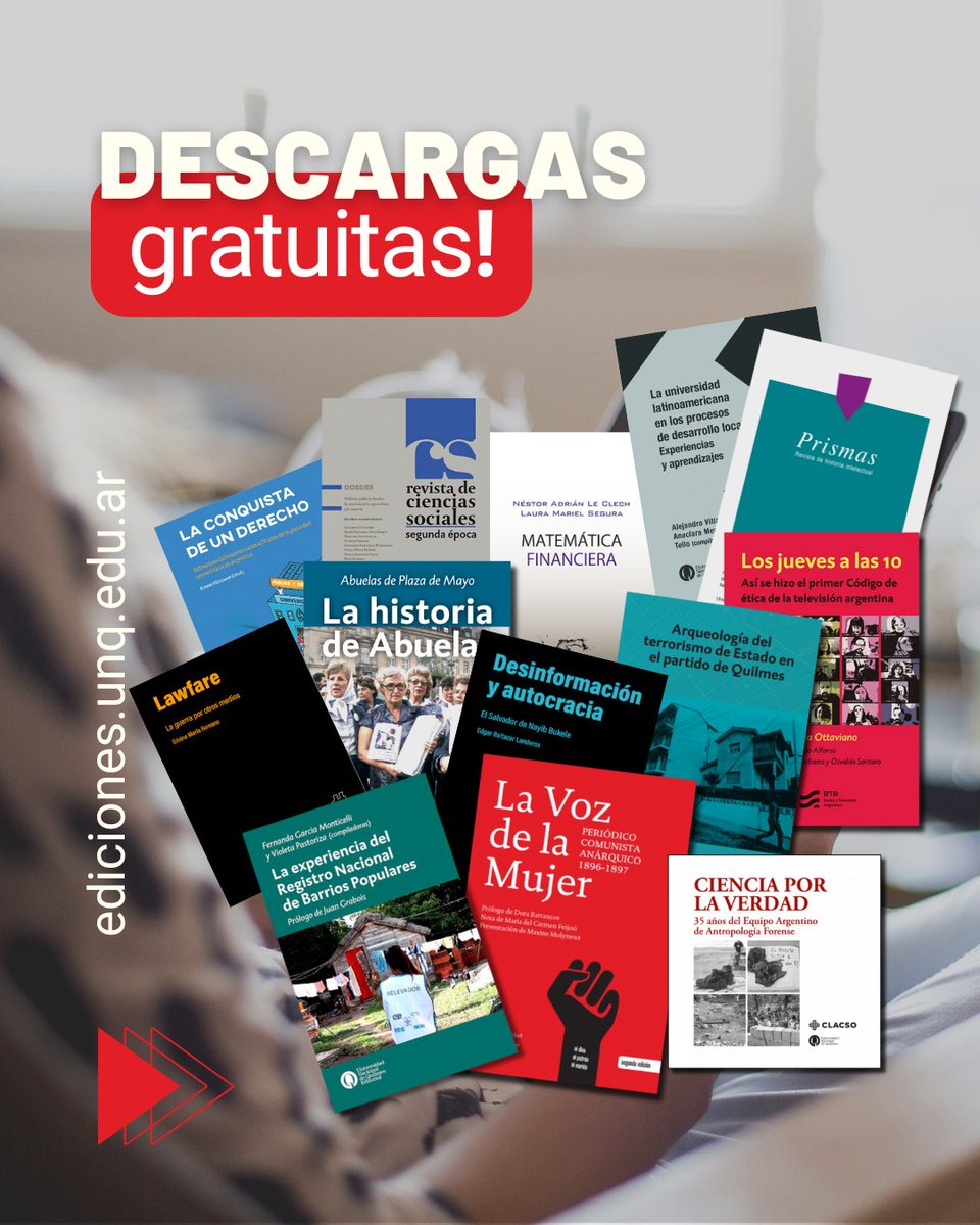 Editorial UNQ tweet media