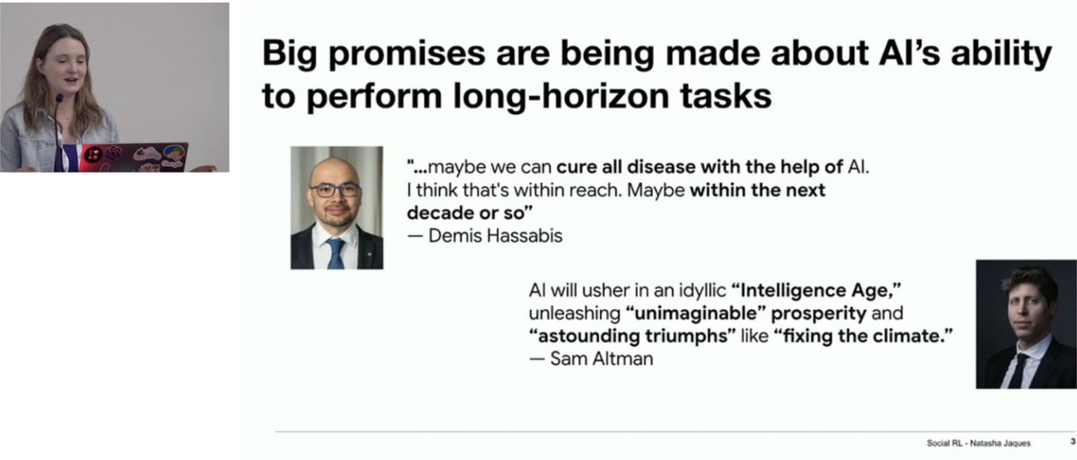 ChenSun92's tweet image. 1/N Hello friends! With #NeurIPS2025 fading into memory and the holidays offering space for reflection, wanted to share my recent integrations of lessons learned over conversations, parties, and talks both at NeurIPS and beyond.

While the twilight of the "scaling is all you…