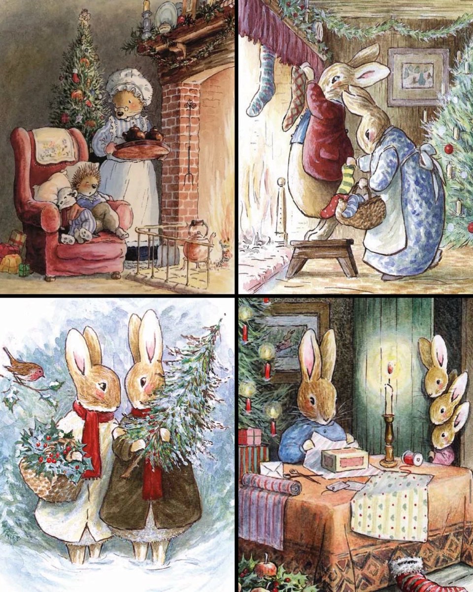 TitaniasRealm's tweet image. Christmas in the wonderful world of The Foxwood Tales, created by Cynthia and Brian Paterson