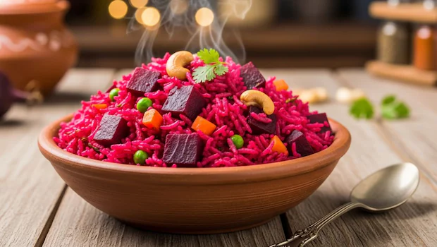 NDTVFood's tweet photo. How To Make Beetroot Pulao For A Quick And Healthy Winter Dinner
https://t.co/nfd6QR1nEb
#beetrootpulao #pulaorecipes #dinner https://t.co/j90OZl36QJ