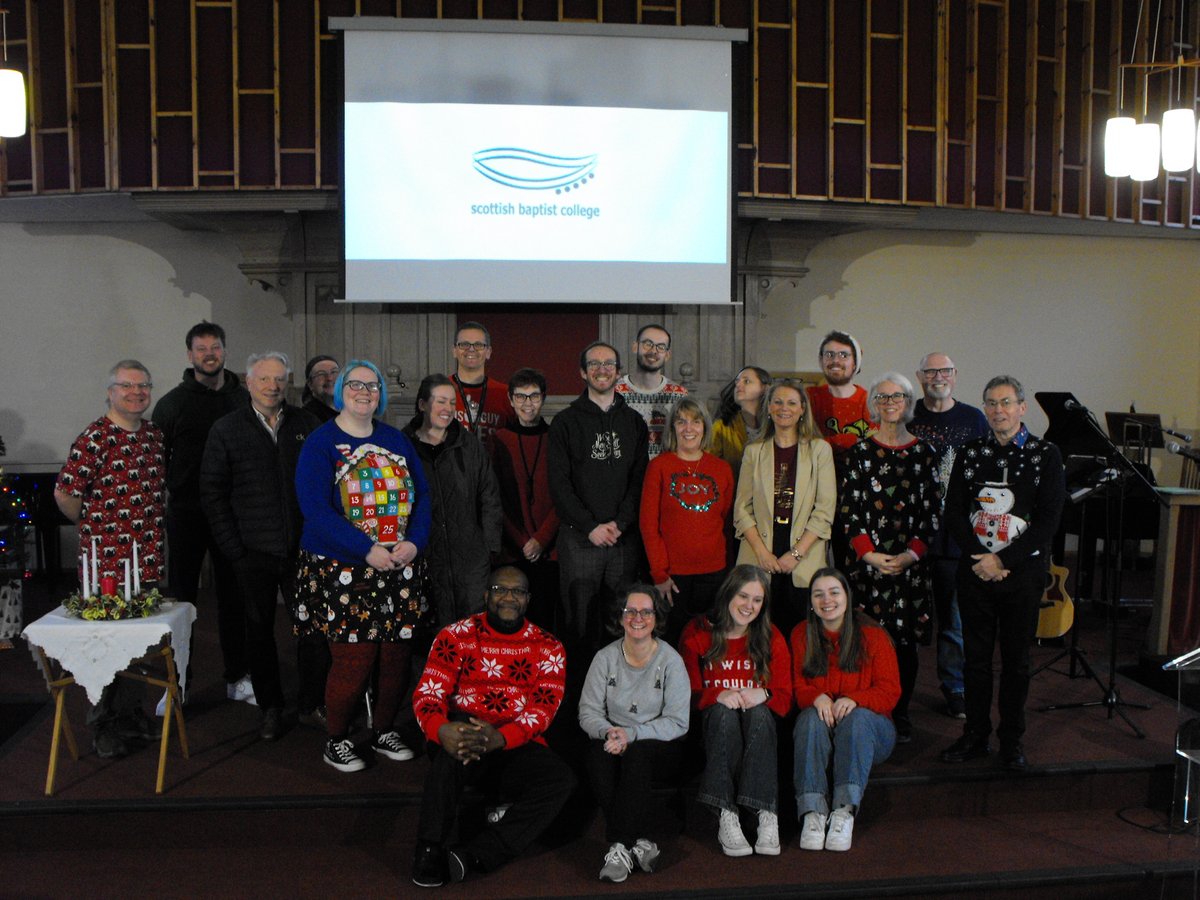 Scottish Baptist College tweet media